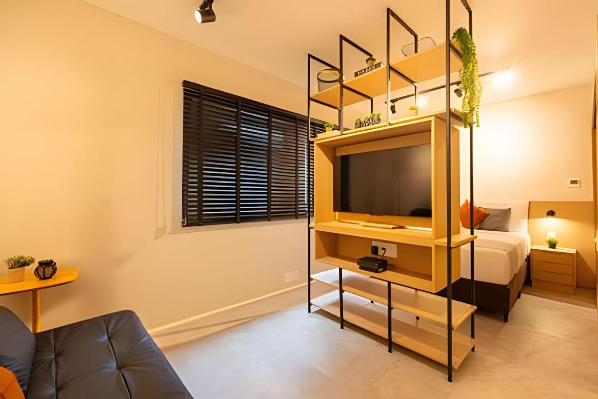 Apartamento Easy Star - Lindo Flat No Coracao Do Jardins - Rv01i